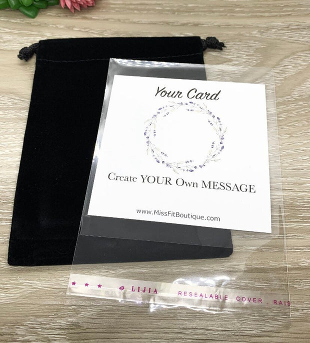 Add On Custom Message Card, Personalized