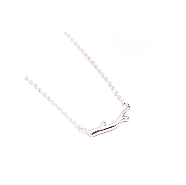 Dainty Branch Necklace, Sisters Jewelry, Branches Off the Same Tree Quote, Gift for Sister, Minimalist Jewelry, Nature Necklace