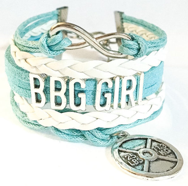BBG Girl Charm Bracelet , Fitness Gifts, Personal Trainer Gift, Friendship Bracelet, Gifts for Her, Stocking Stuffers, Holiday Gifts