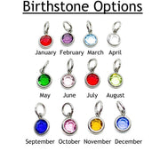 Add On Birthstone, Tiny Birthstone Bead, Delicate Birthstone Glass Crystal Beads, Minimalist Jewelry, Dainty Personalized Jewelry, Birthday