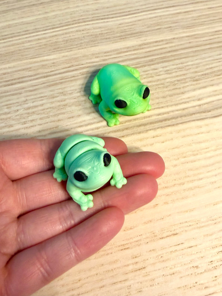 Frog Life Loose Parts | Pond Sensory Play | 3D Printed Flat Fillers | Eco-Friendly PLA
