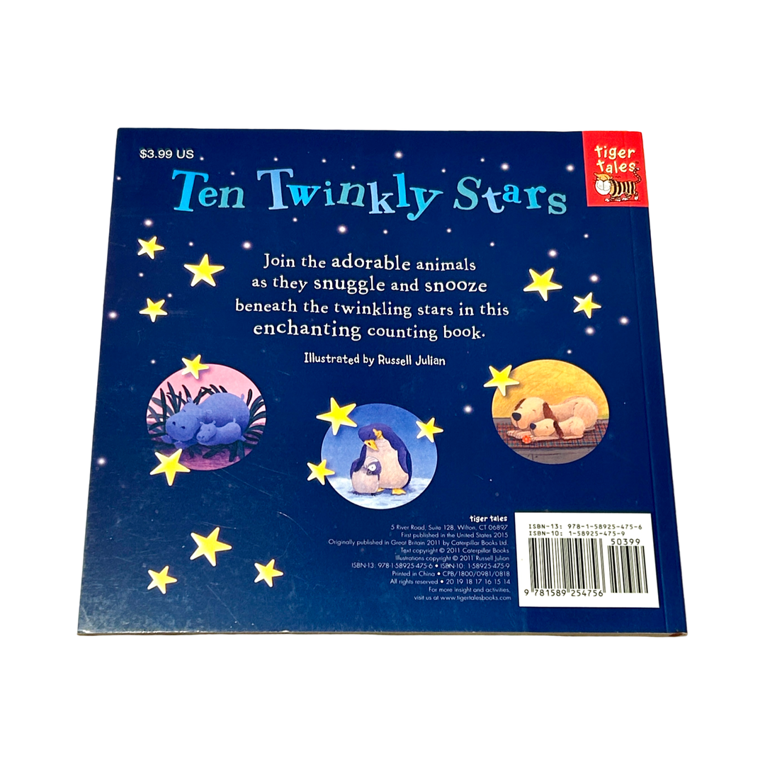 Ten Twinkly Stars - Colorful Countdown Fun! (Paperback Book)