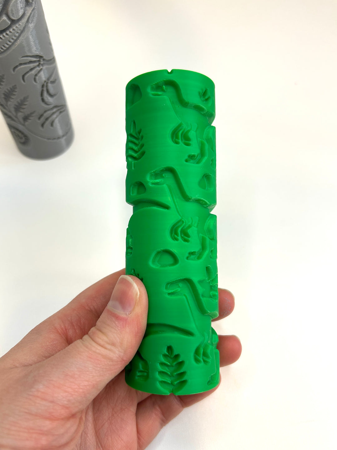 Dinosaur-Themed | 3D Printed Texture Roller | Playdough Tool | Eco-Friendly PLA