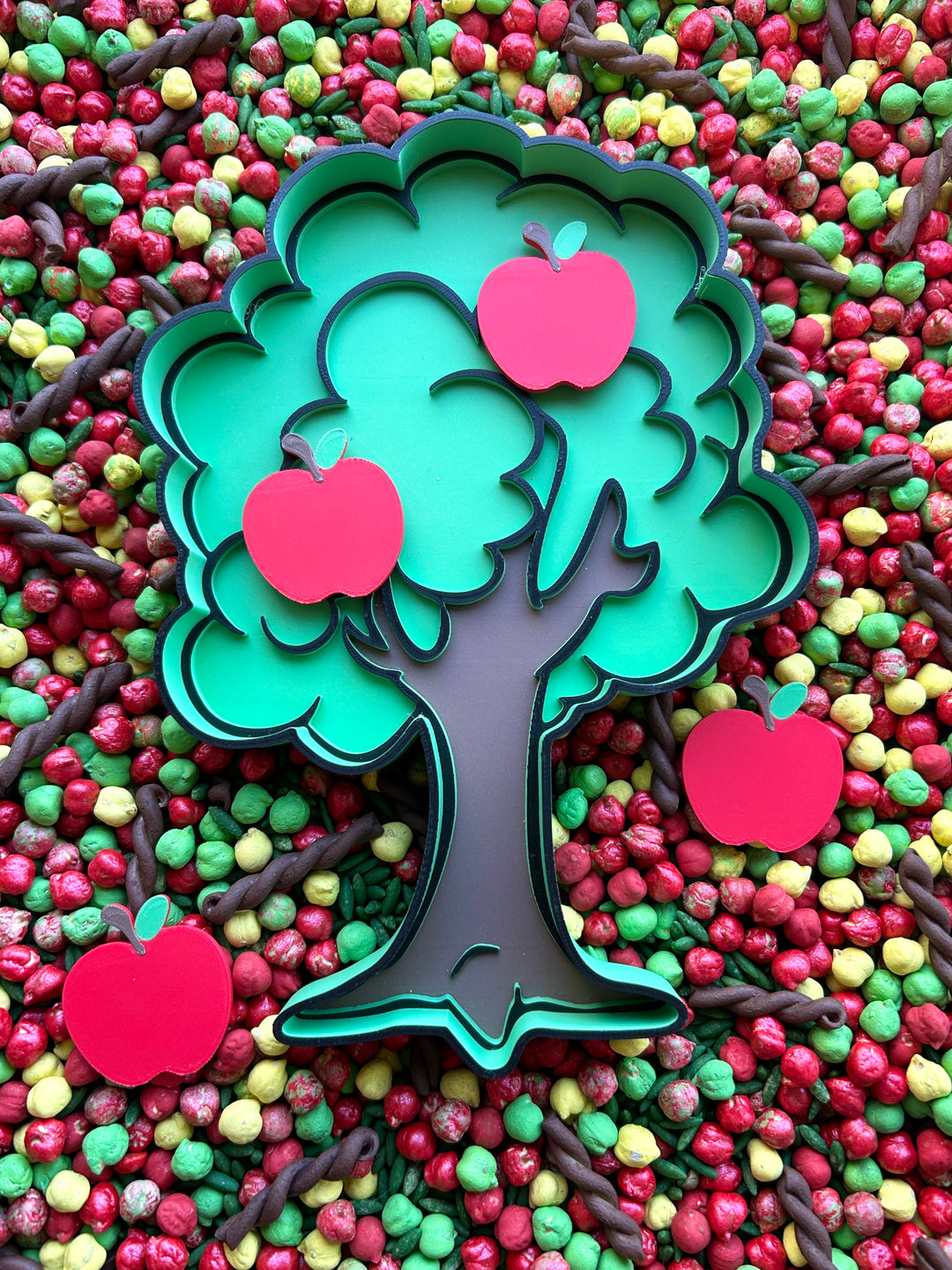 Apple Orchard Sensory Filler Mix | Fall-Themed Sensory Bin