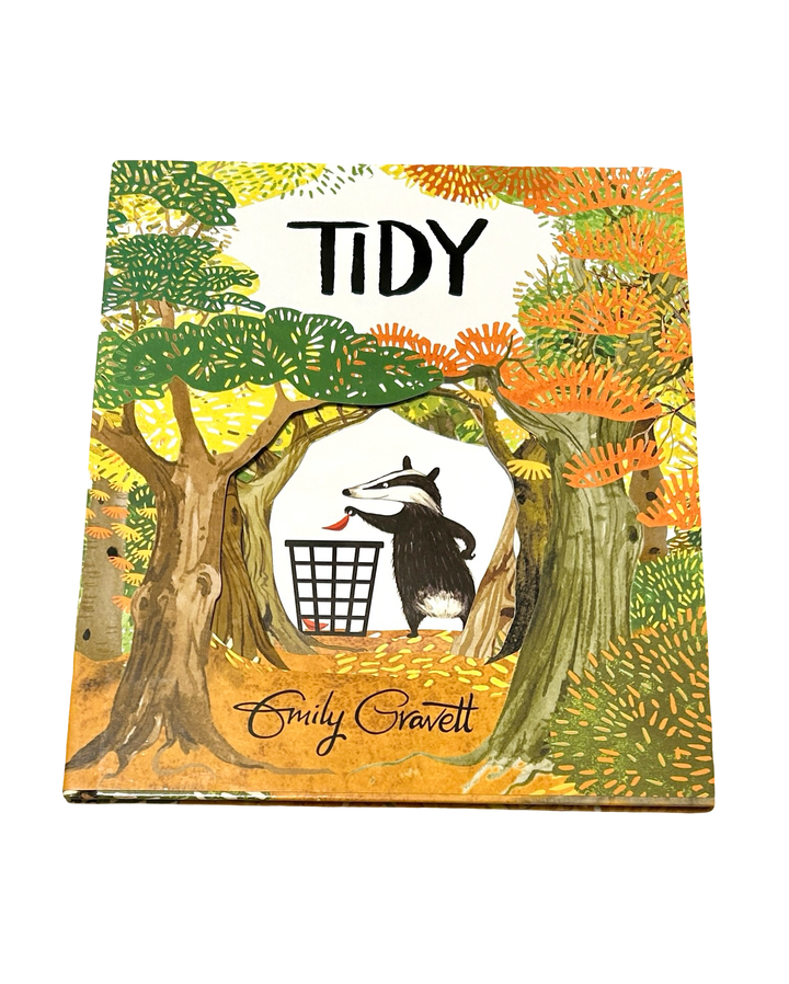 Tidy: A Pete the Badger Story by Emily Gravett (Hardcover / Library Binding)