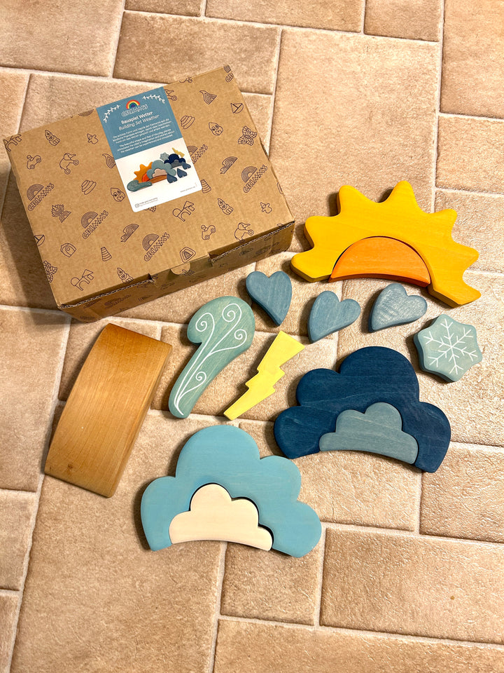 Grimm’s Building Set Weather 13pcs | Pre-Loved Toys