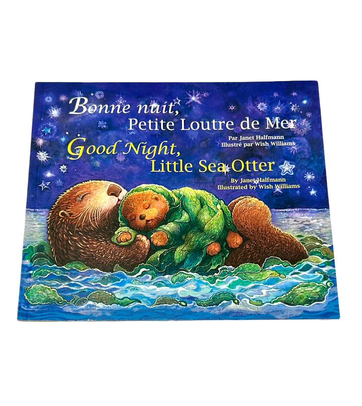 Good Night, Little Sea Otter (Bilingual / English & French) (Paperback Book)