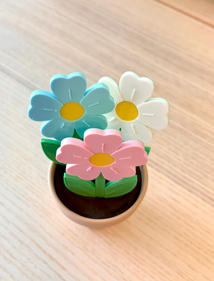 Large Flower Planting Set | 4” Flowers | Gardening Sensory Dirt