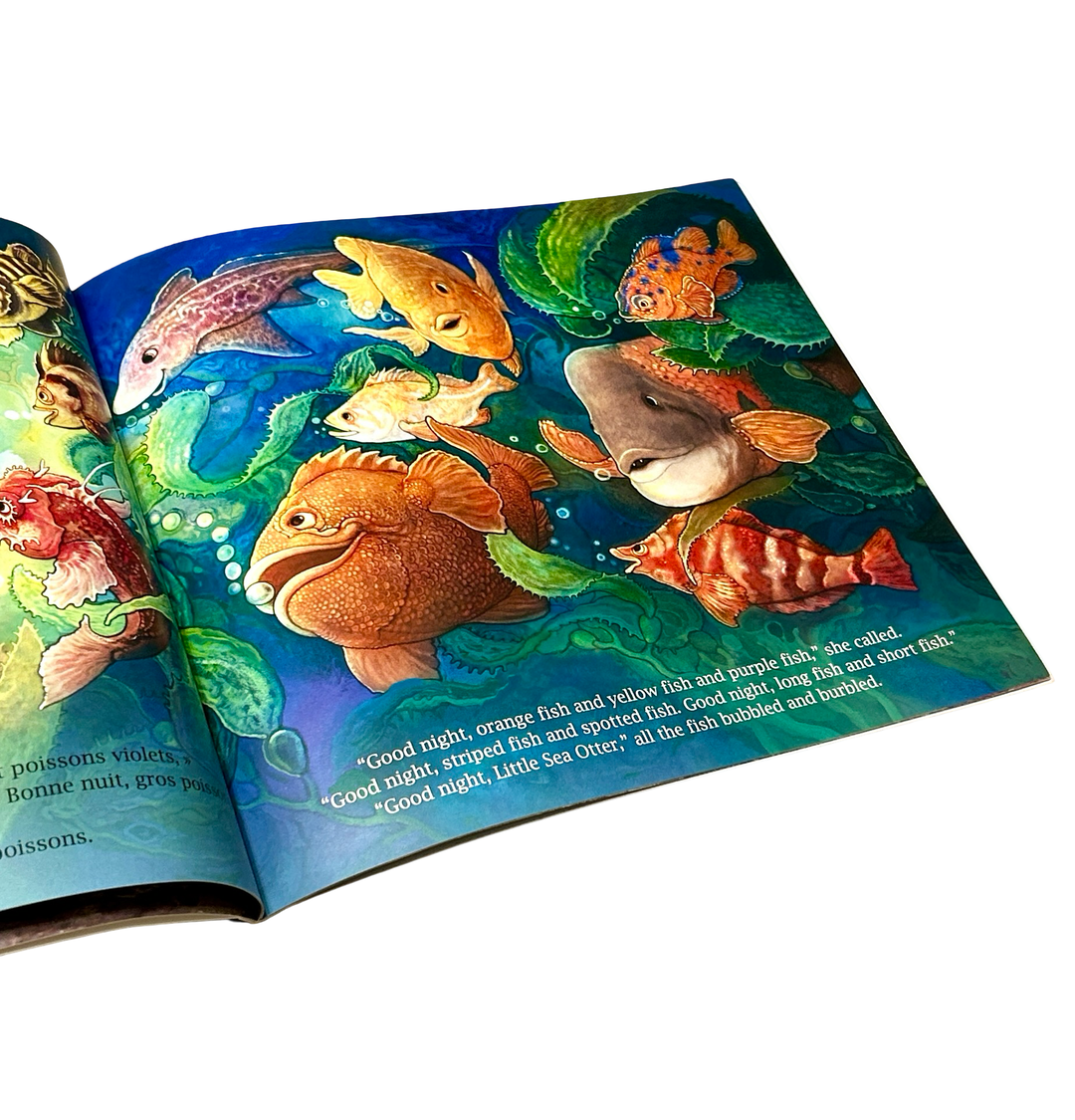 Good Night, Little Sea Otter (Bilingual / English & French) (Paperback Book)