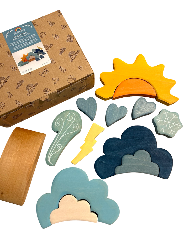 Grimm’s Building Set Weather 13pcs | Pre-Loved Toys