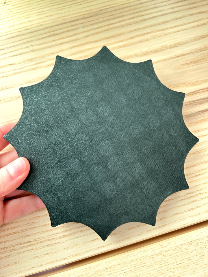 Spiderweb Sensory Tray | Black &amp; White 3D Printed Trinket Tray