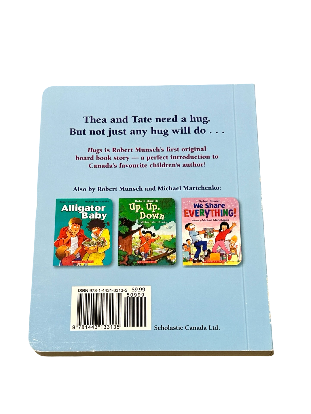 Hugs by Robert Munsch (Board Book)