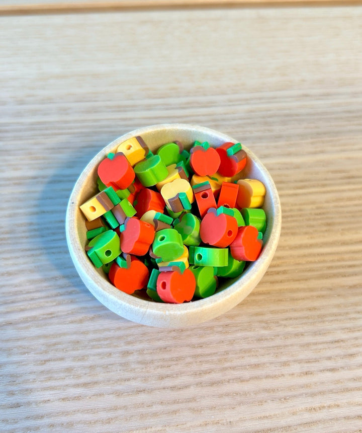 Apple Tree Sensory Tray | Fall Sensory Bin | 3D Printed Trinket Tray with Apple Loose Parts