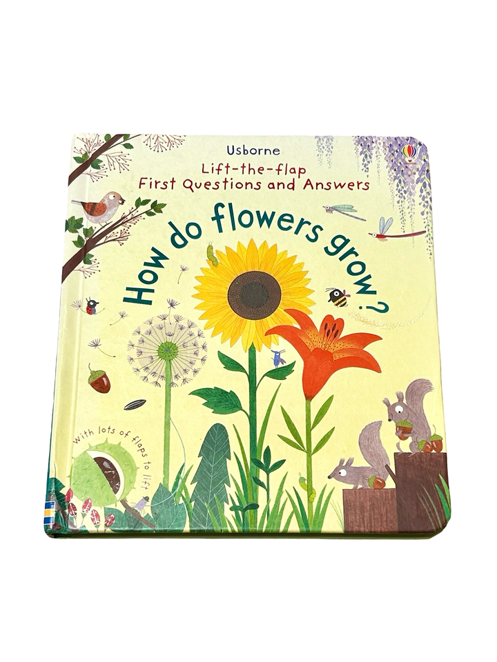 How Do Flowers Grow? (Usborne Lift-the-Flap Book) (Hardcover)