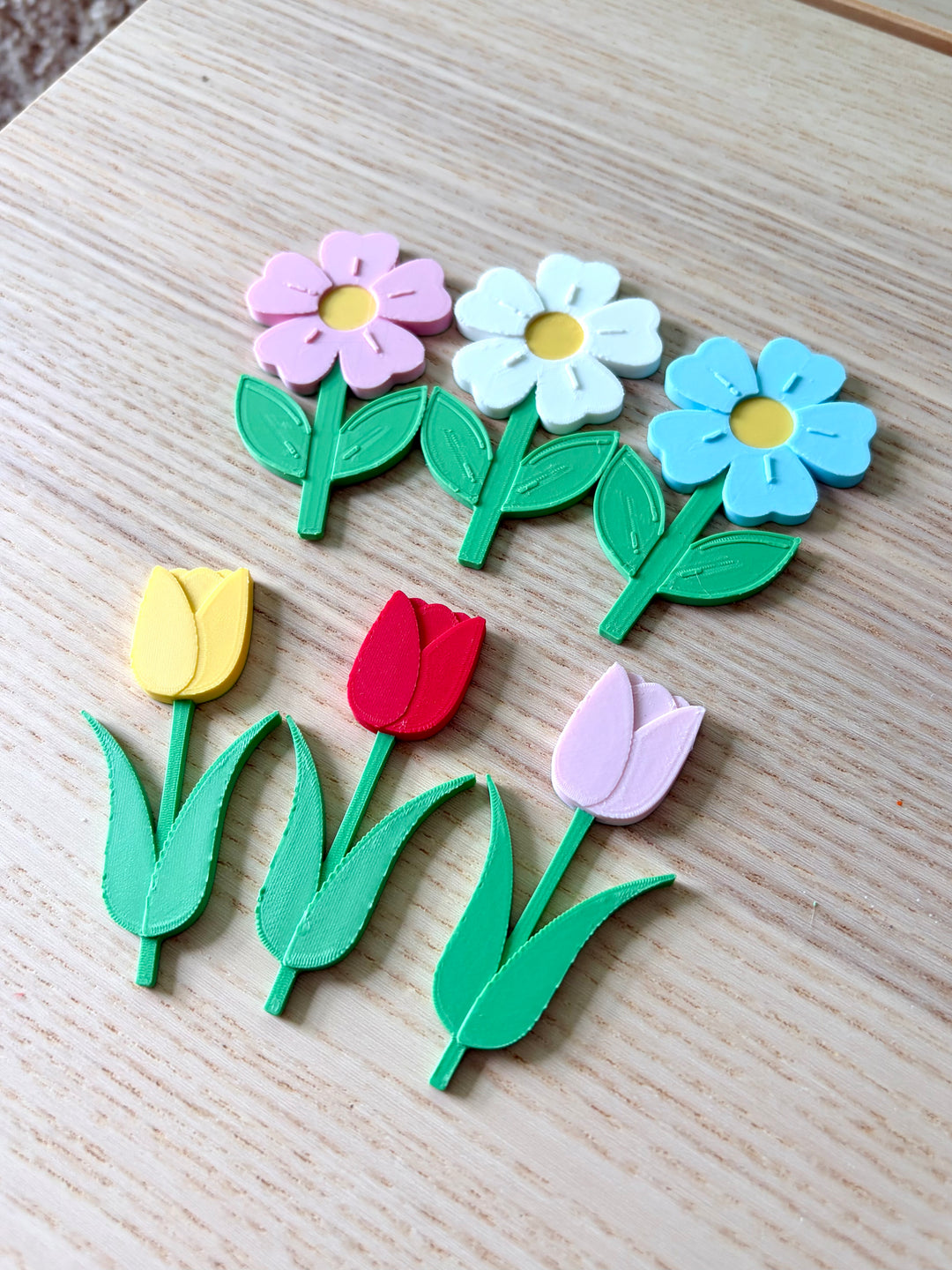 Flower Garden Planting Set | 2.5” Flowers | Sensory Dirt