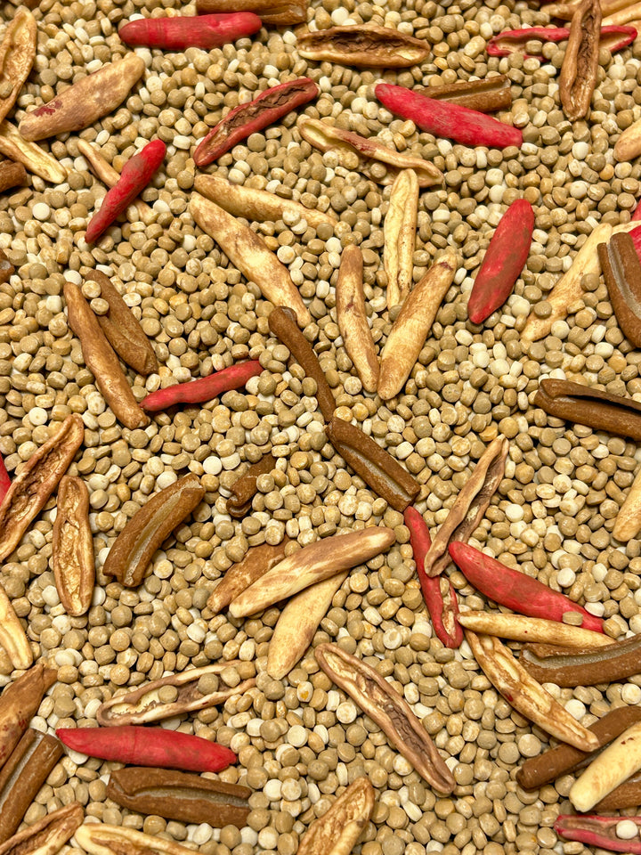 Cozy Apple Pie Sensory Filler Mix | Autumn-Themed Sensory Bin Mix