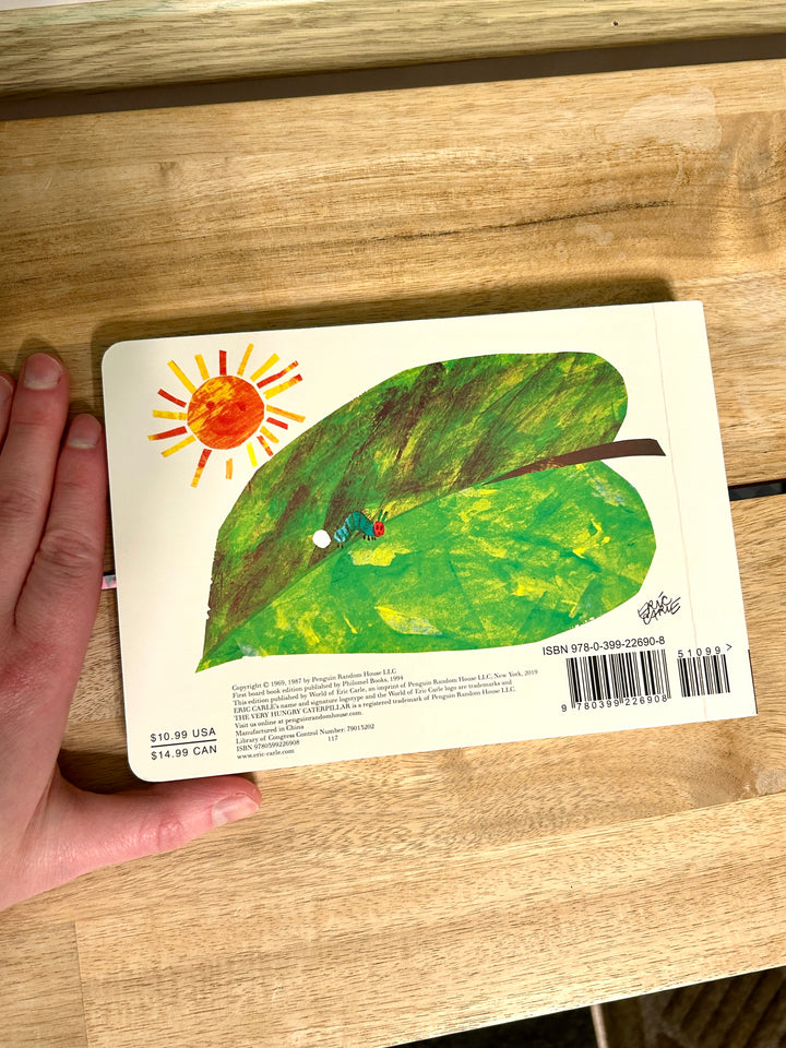 The Very Hungry Caterpillar by Eric Carle (Board Book)