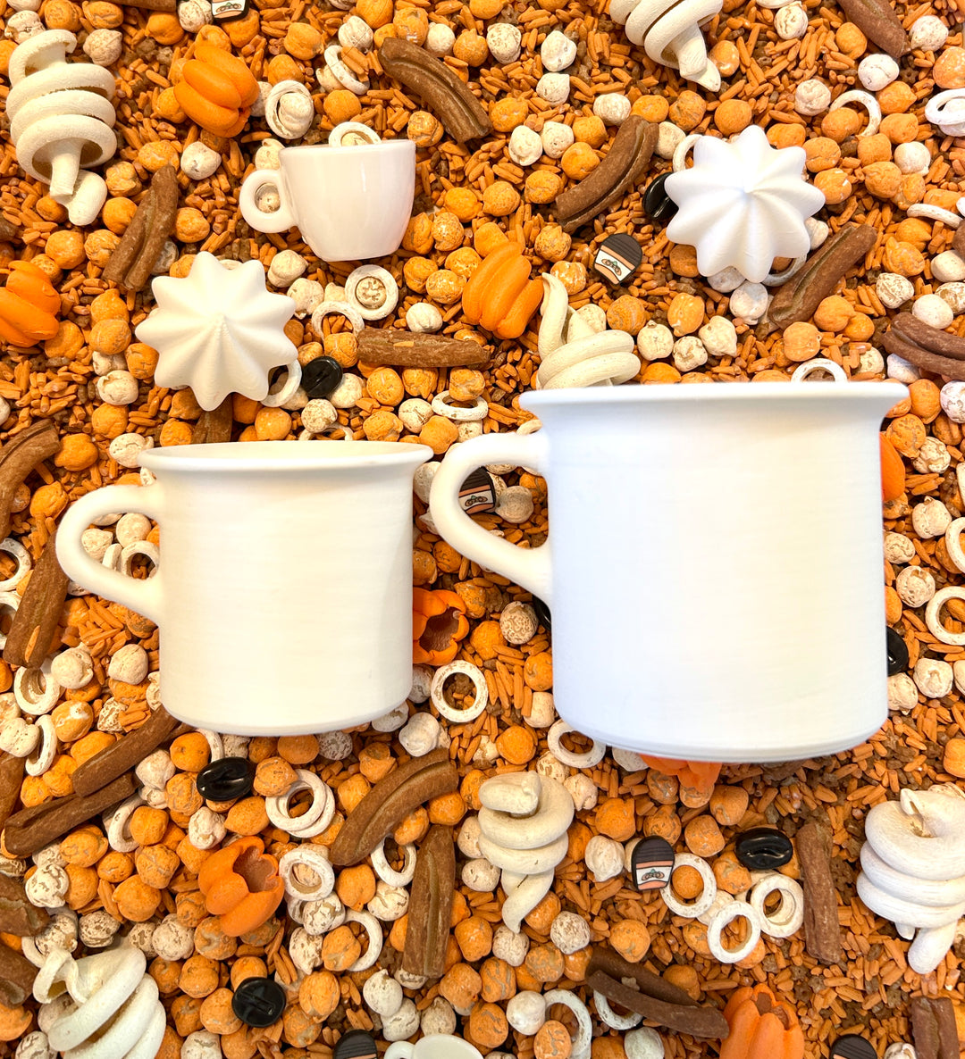 Pumpkin Spice Latte Sensory Filler Mix | Autumn-Themed Sensory Bin Mix