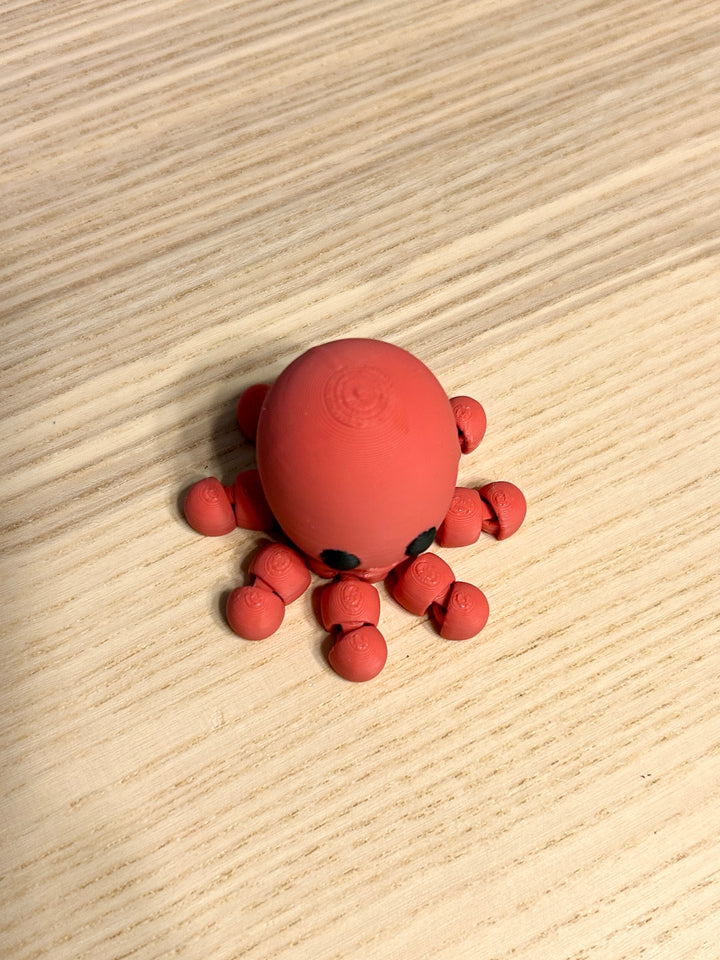 3D Printed Octopus Friend | Ocean Friends Sensory Play | Eco-Friendly PLA