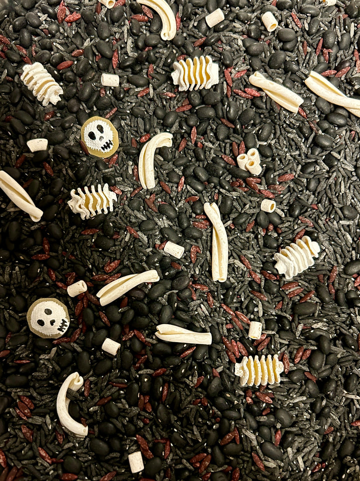 The Haunted Graveyard Sensory Filler | Halloween Blood &amp; Bones Mix