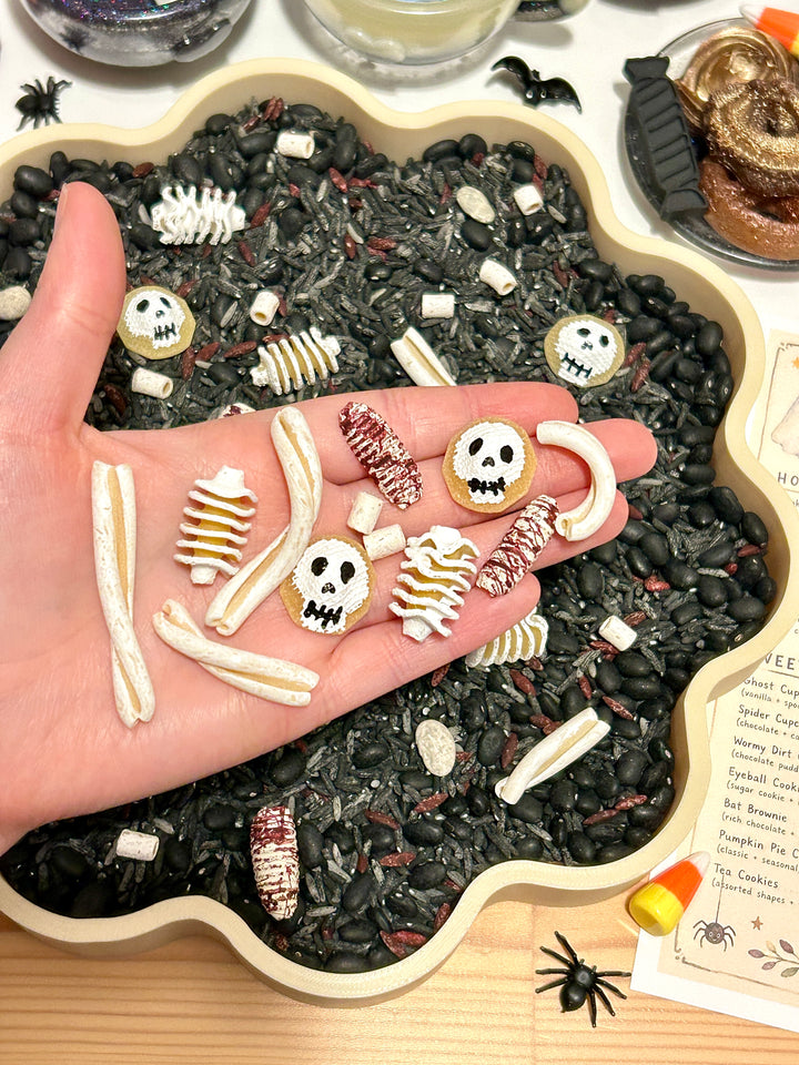 The Haunted Graveyard Sensory Filler | Halloween Blood &amp; Bones Mix