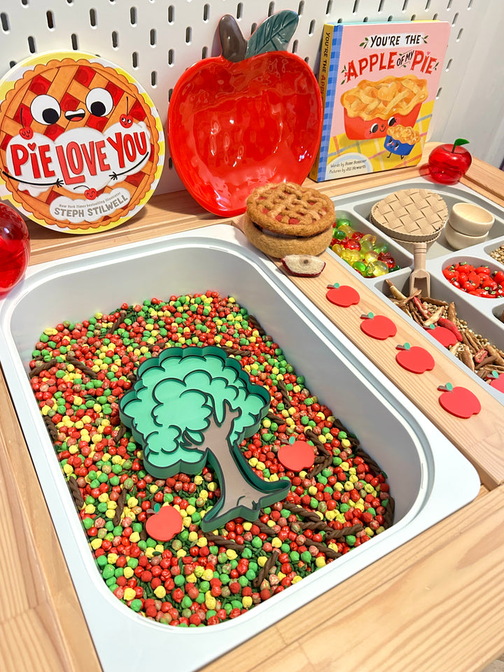 Apple Orchard Sensory Filler Mix | Fall-Themed Sensory Bin