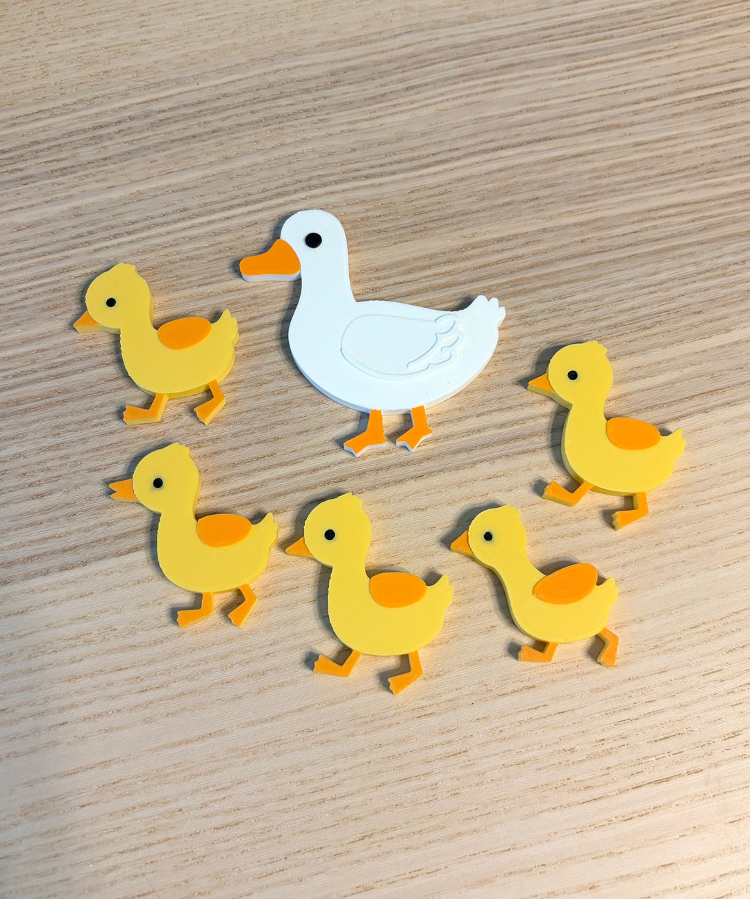 Duck Life Loose Parts | Pond Sensory Play | 3D Printed Flat Fillers | Eco-Friendly PLA