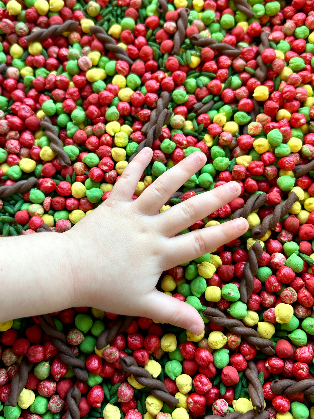 Apple Orchard Sensory Filler Mix | Fall-Themed Sensory Bin