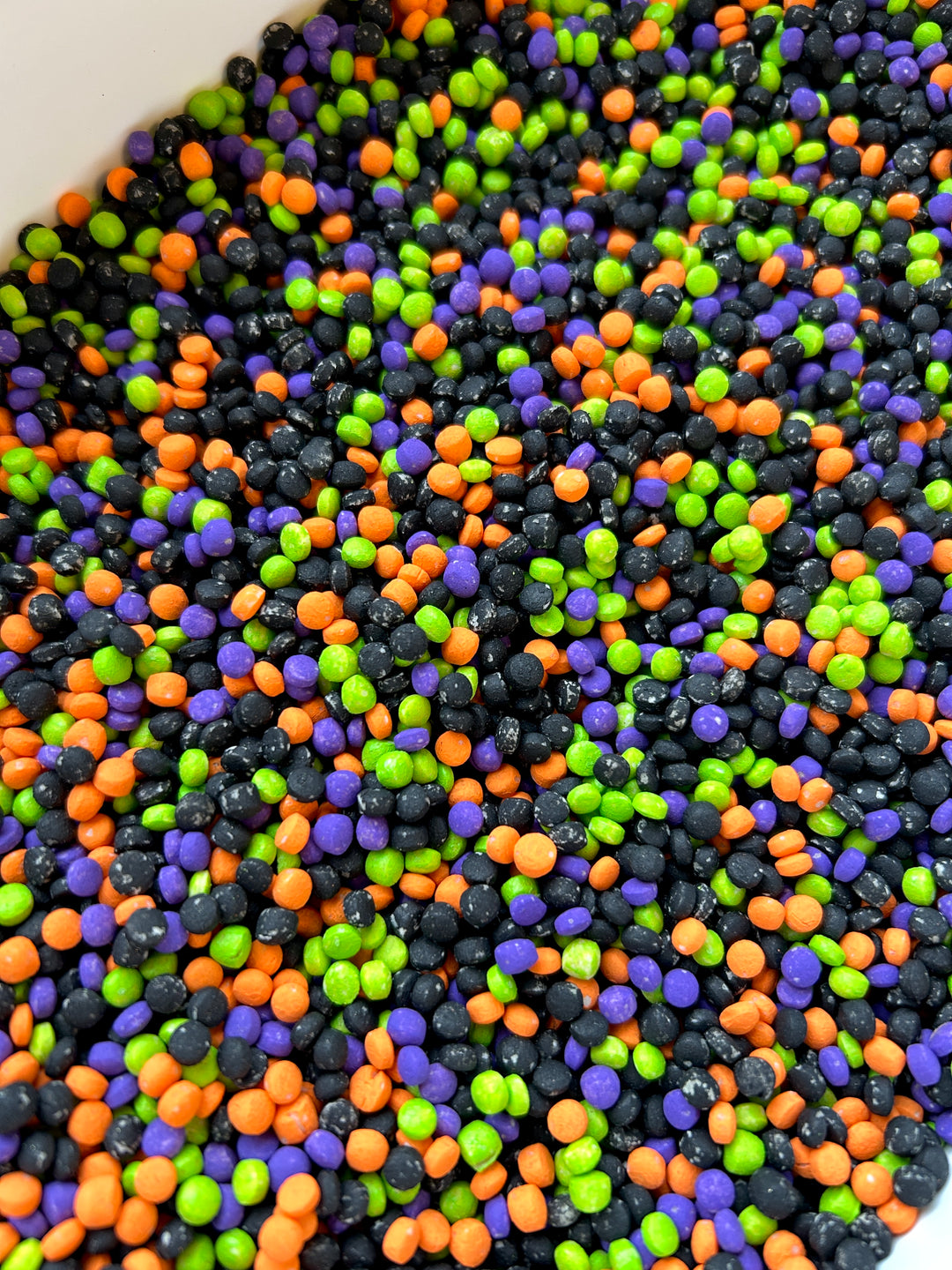 Halloween Magic Couscous Sensory Filler Mix | Black, Green, Purple &amp; Orange