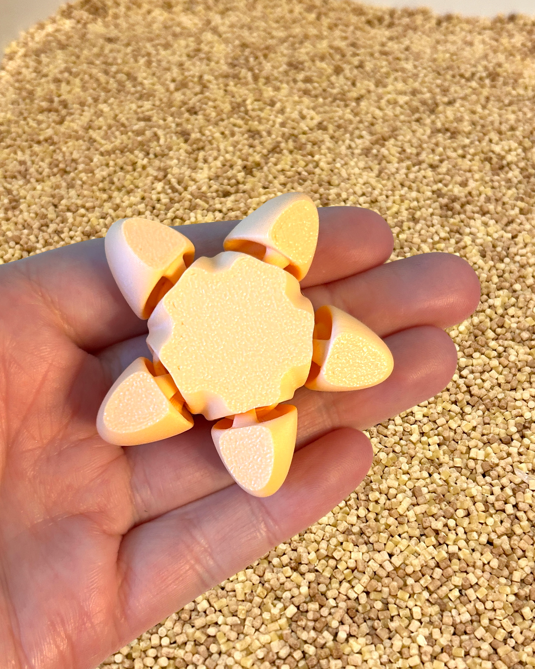 3D Printed Starfish Friend | Ocean Friends Sensory Play | Eco-Friendly PLA