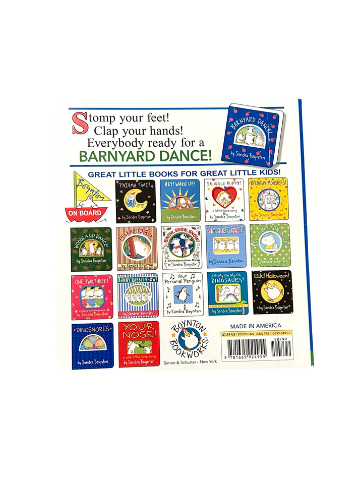 Barnyard Dance! by Sandra Boynton (Board Book)