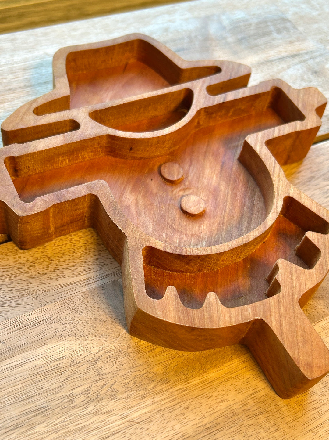 Scarecrow Tray | Handcrafted Cherry Wood | ArborCraft Wood