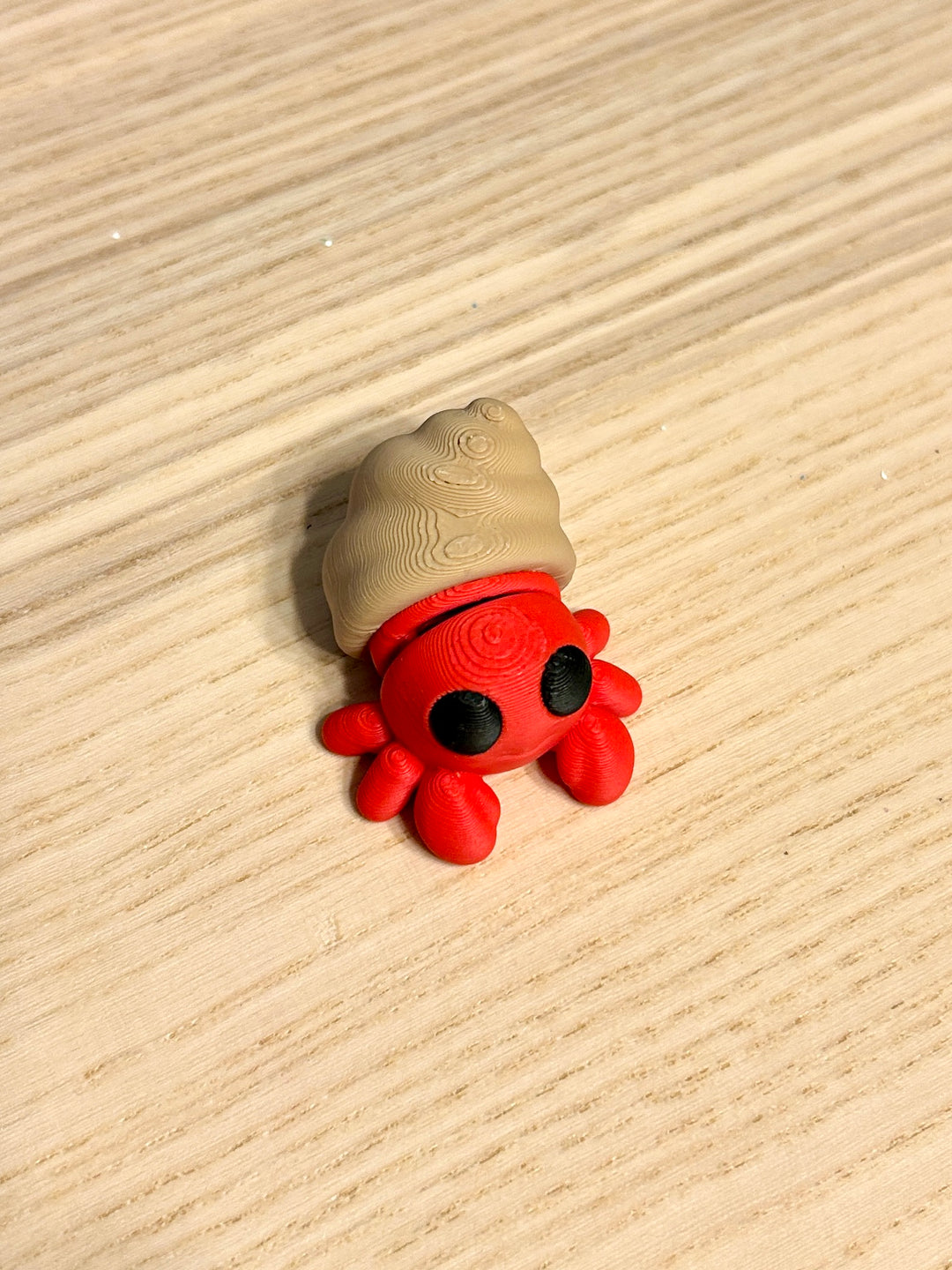 3D Printed Baby Hermit Crab | Beach Friends Sensory Play | Eco-Friendly PLA