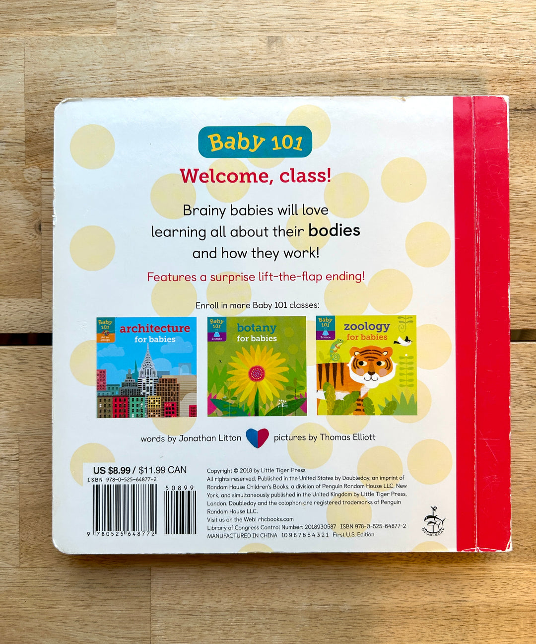 Baby 101: Anatomy for Babies (Board Book)
