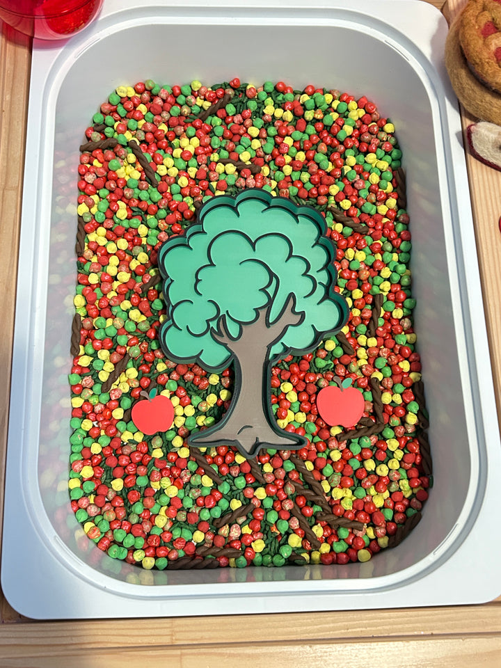 Apple Orchard Sensory Filler Mix | Fall-Themed Sensory Bin