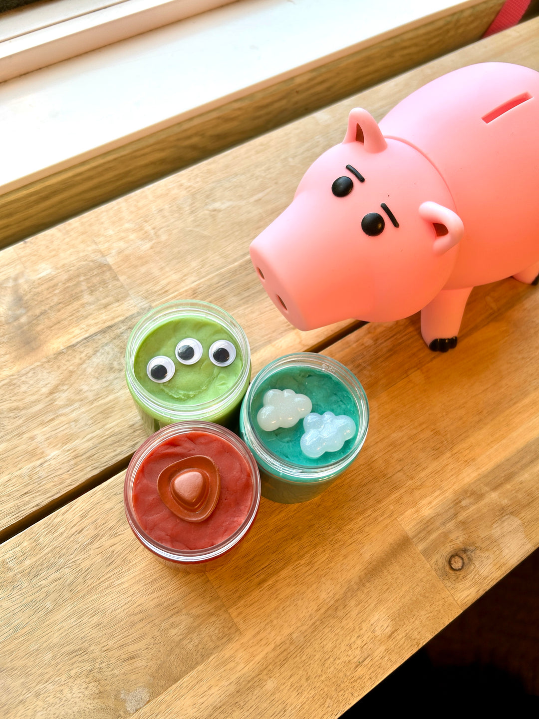 Cowboys &amp; Cosmos Playdough Set | Homemade Playdough | Unscented (4oz. X3)