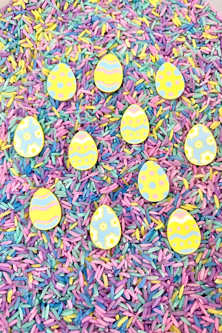3D Printed Flat Easter Egg Loose Parts