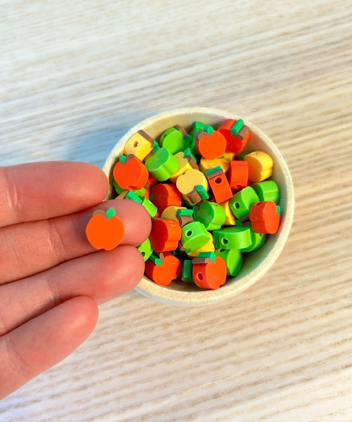 Apple Tree Sensory Tray | Fall Sensory Bin | 3D Printed Trinket Tray with Apple Loose Parts