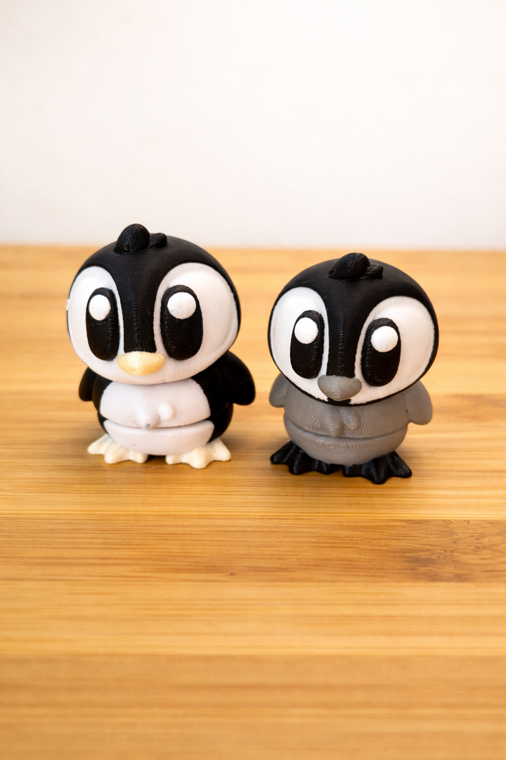 3D Printed Articulated Penguins