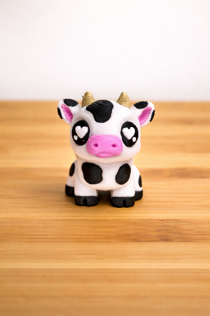 3D Printed Articulated Baby Cow / Calf