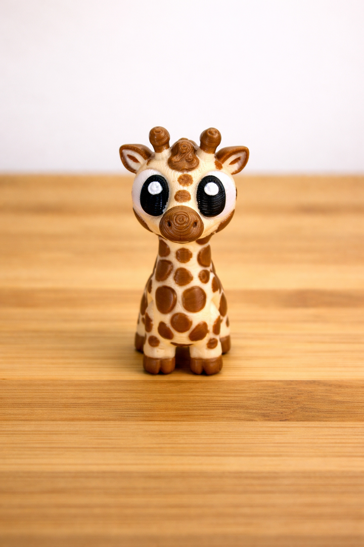 3D Printed Articulated Giraffe