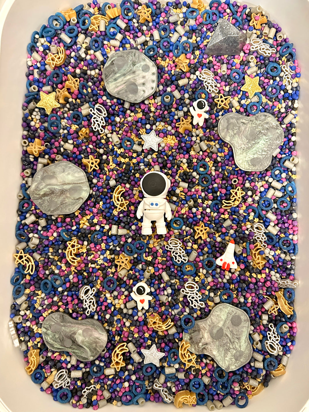 Galaxy Sensory Filler Mix | Space-Themed Sensory Bin Mix