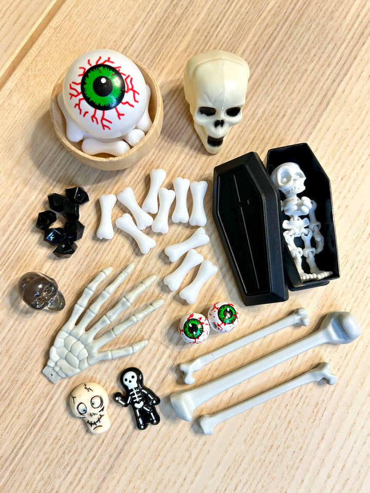Mini Coffin Storage Box | Halloween Sensory Play Accessory
