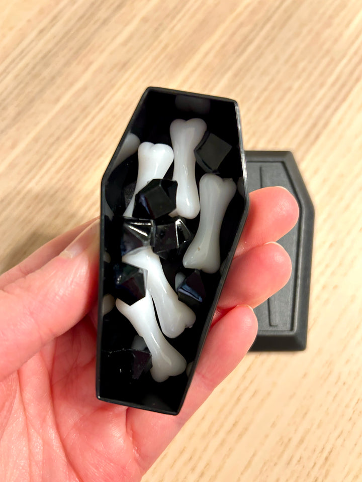 Mini Coffin Storage Box | Halloween Sensory Play Accessory