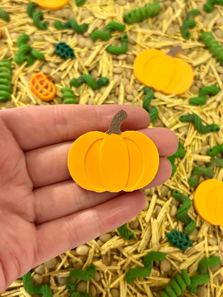 The Little Pumpkin Patch Sensory Filler | Fall Sensory Bin Mix