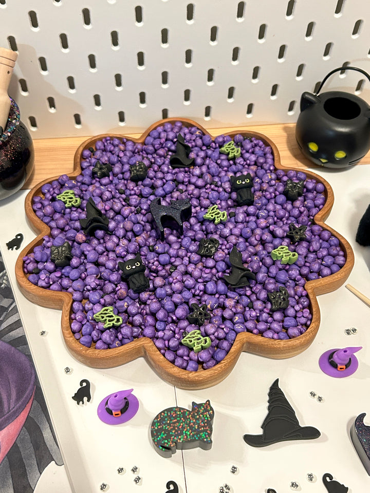 Spells &amp; Whiskers Sensory Filler | Witch Sensory Bin Mix