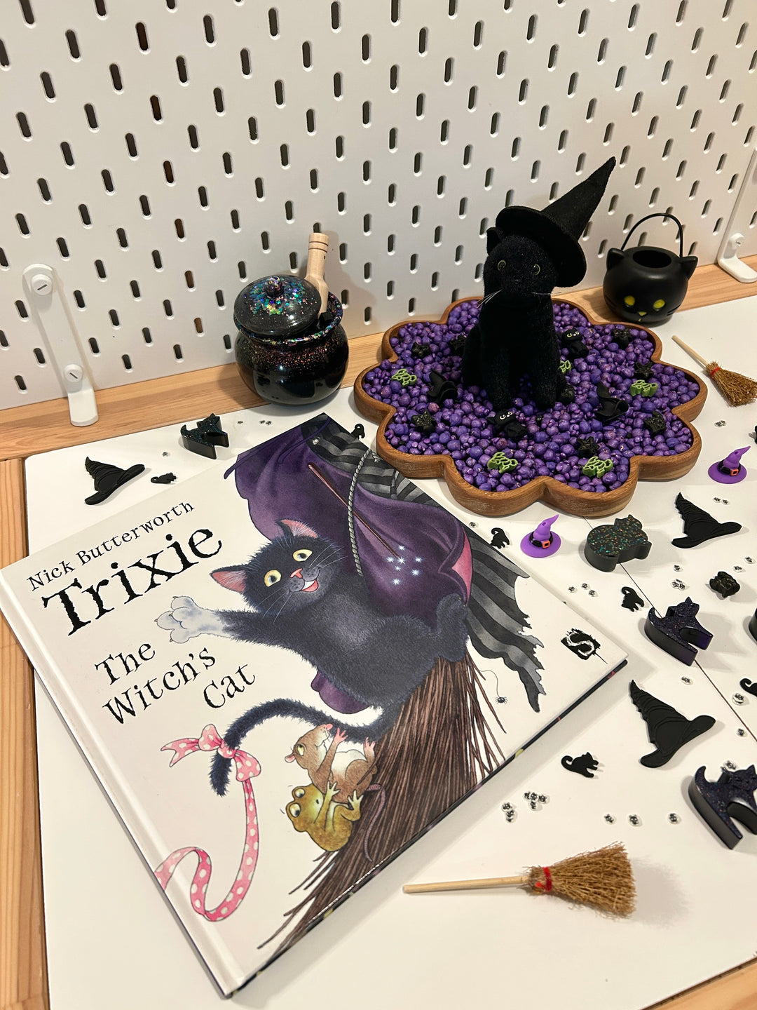 Spells &amp; Whiskers Sensory Filler | Witch Sensory Bin Mix