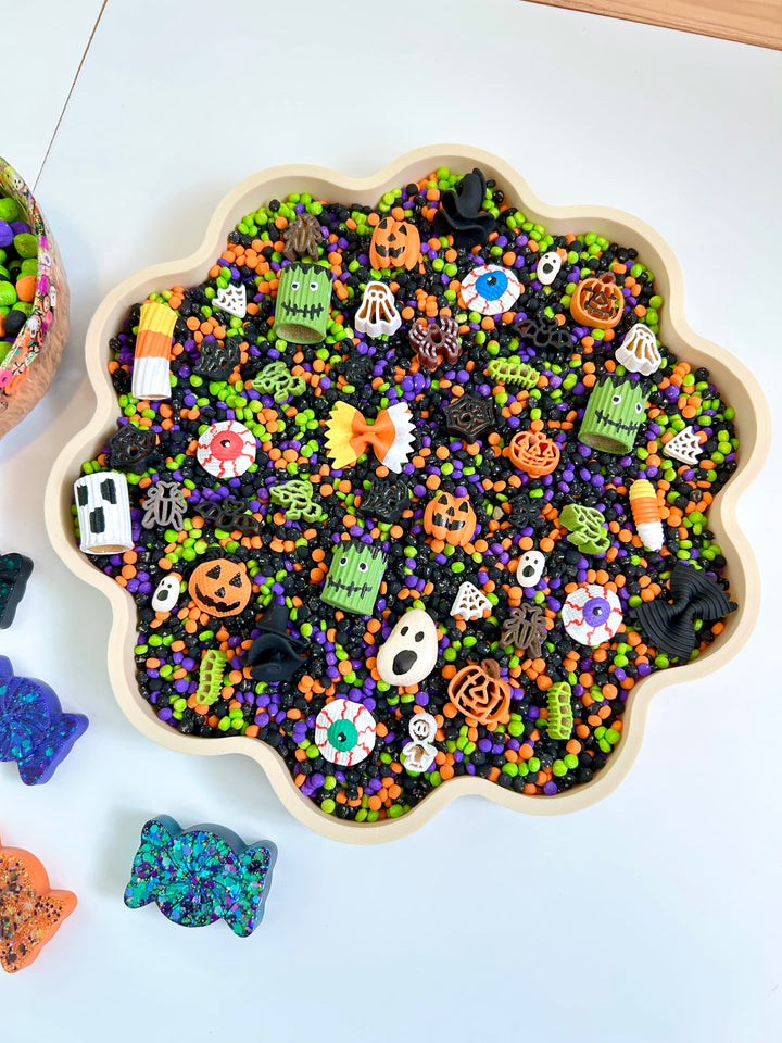 Spooky Little Things Sensory Filler Mix | Halloween Sensory Bin
