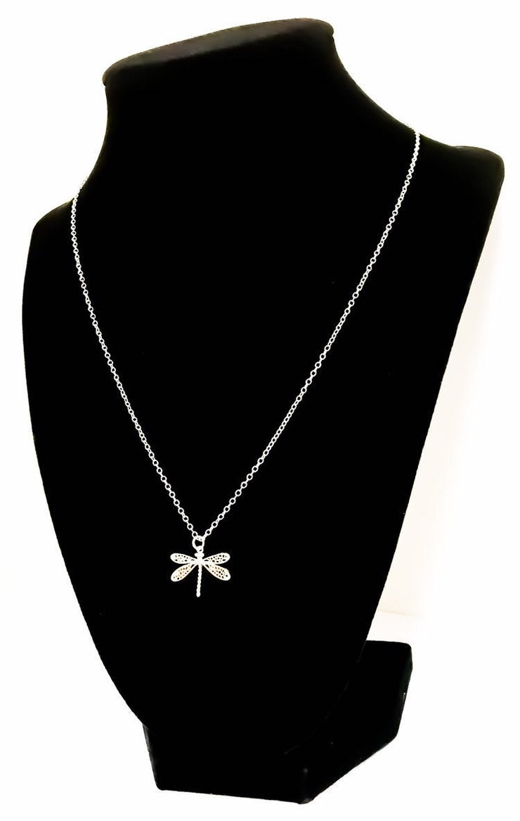 Dragonfly Necklace, Memorial Gift, Dragonflies Appear When Angels Are Near Jewelry, Grief Necklace, Mourning Jewelry, Miscarriage Necklace