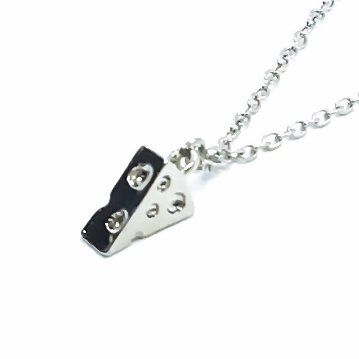 Collier mini pizza « J’ai volé mon cœur », cadeau pour meilleure amie, cadeau d’amitié, bijou pizza, collier fromage minimaliste, cadeau pour épouse